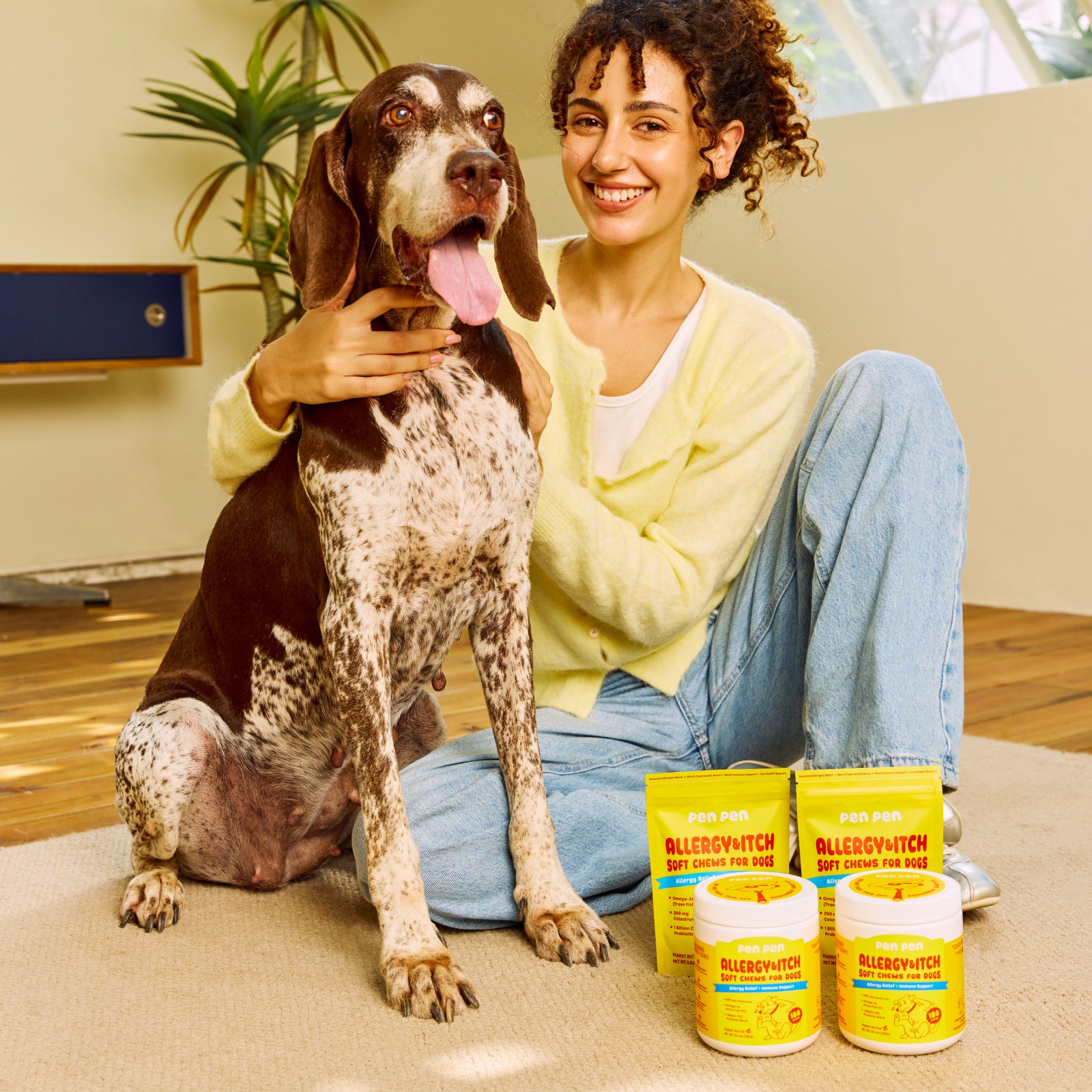 Allergy Relief + Immune Support Soft Chews for Dogs – Peanut Flavor