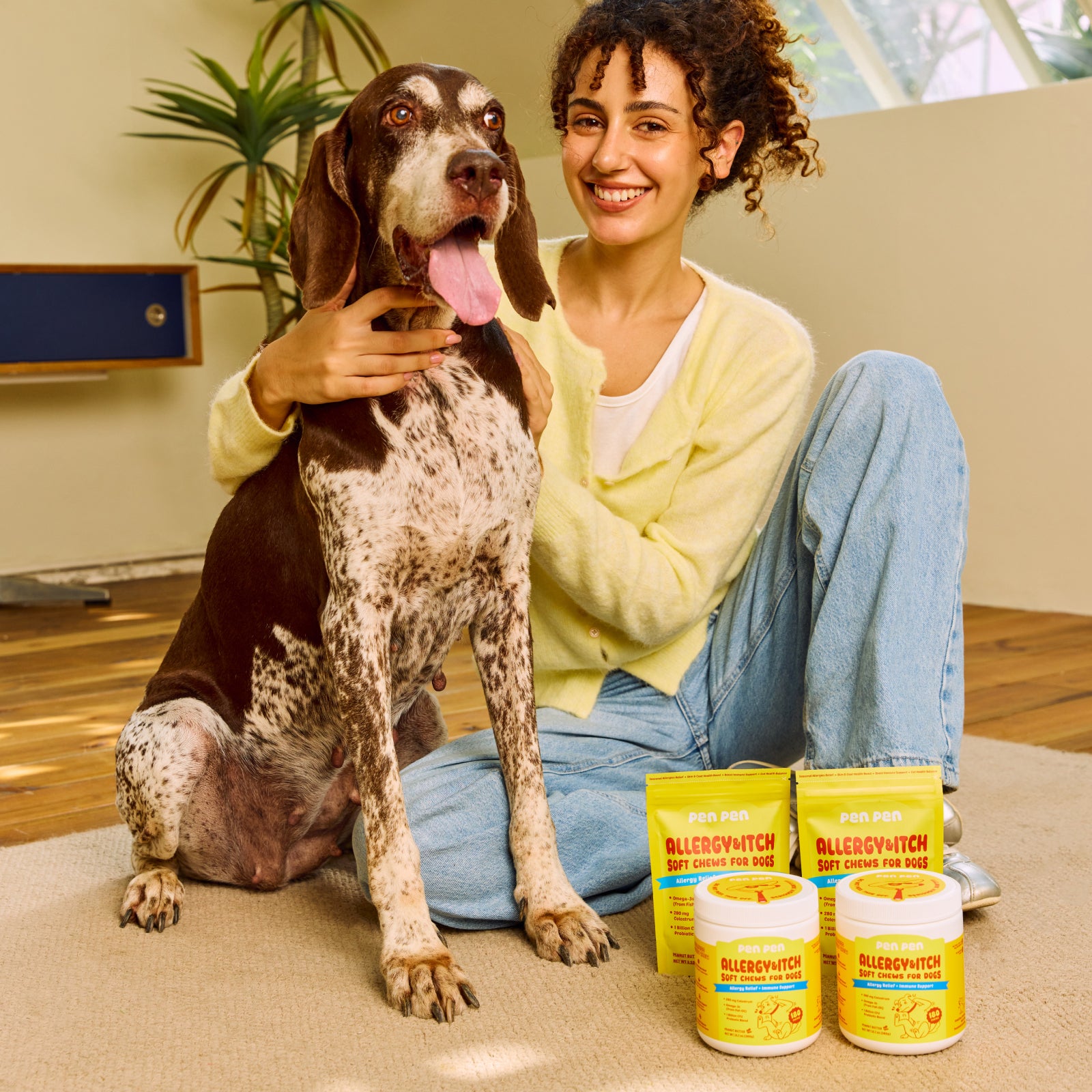 Allergy Relief + Immune Support Soft Chews for Dogs – Peanut Flavor