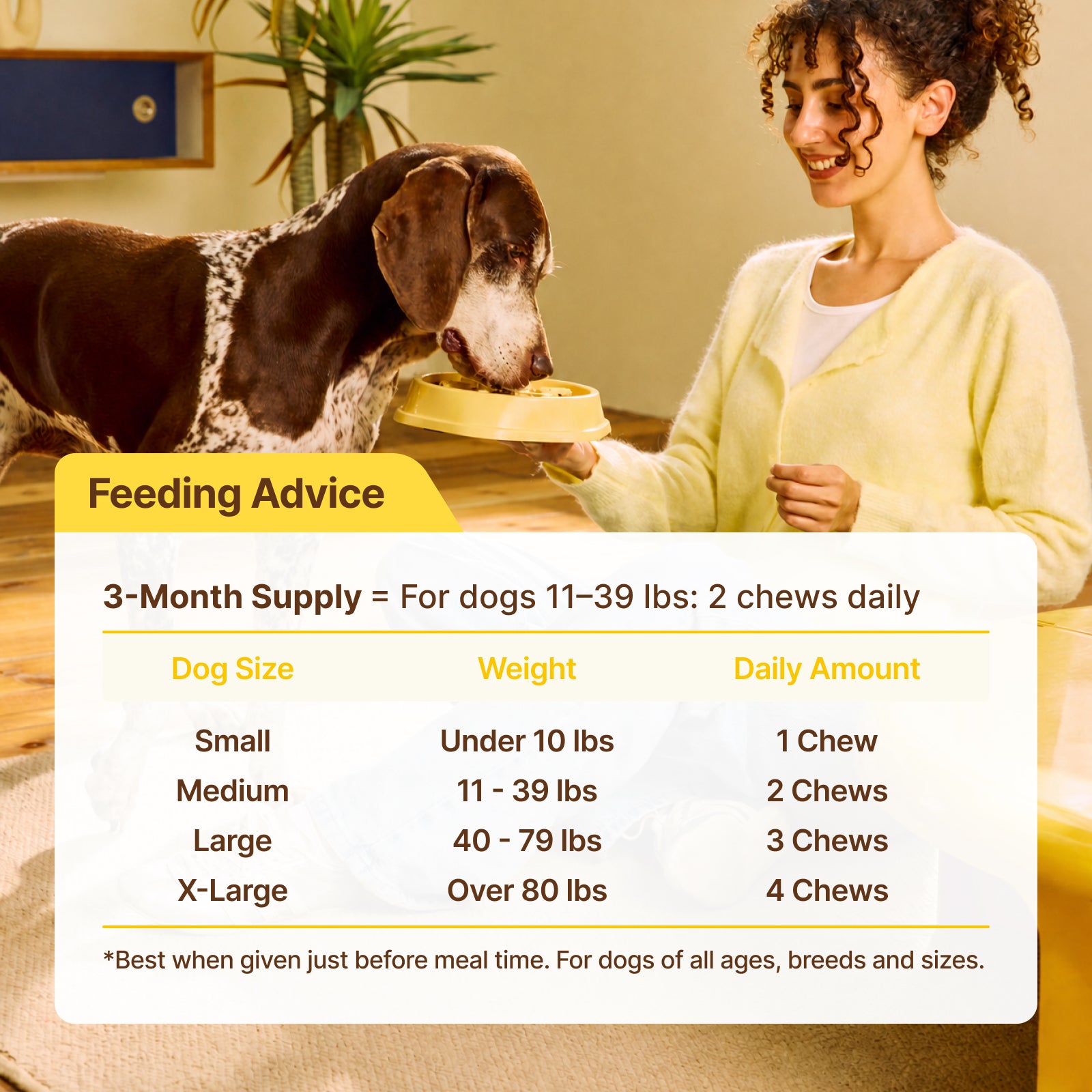 Allergy Relief + Immune Support Soft Chews for Dogs – Peanut Flavor