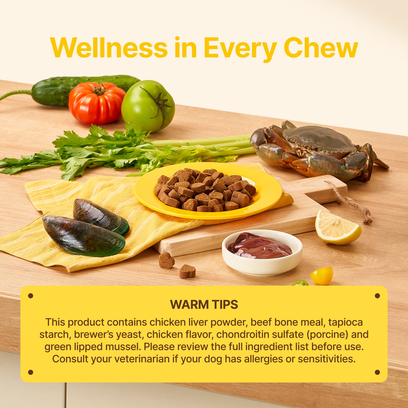 Advanced Hip + Joint Support for Dogs – Chicken Flavor