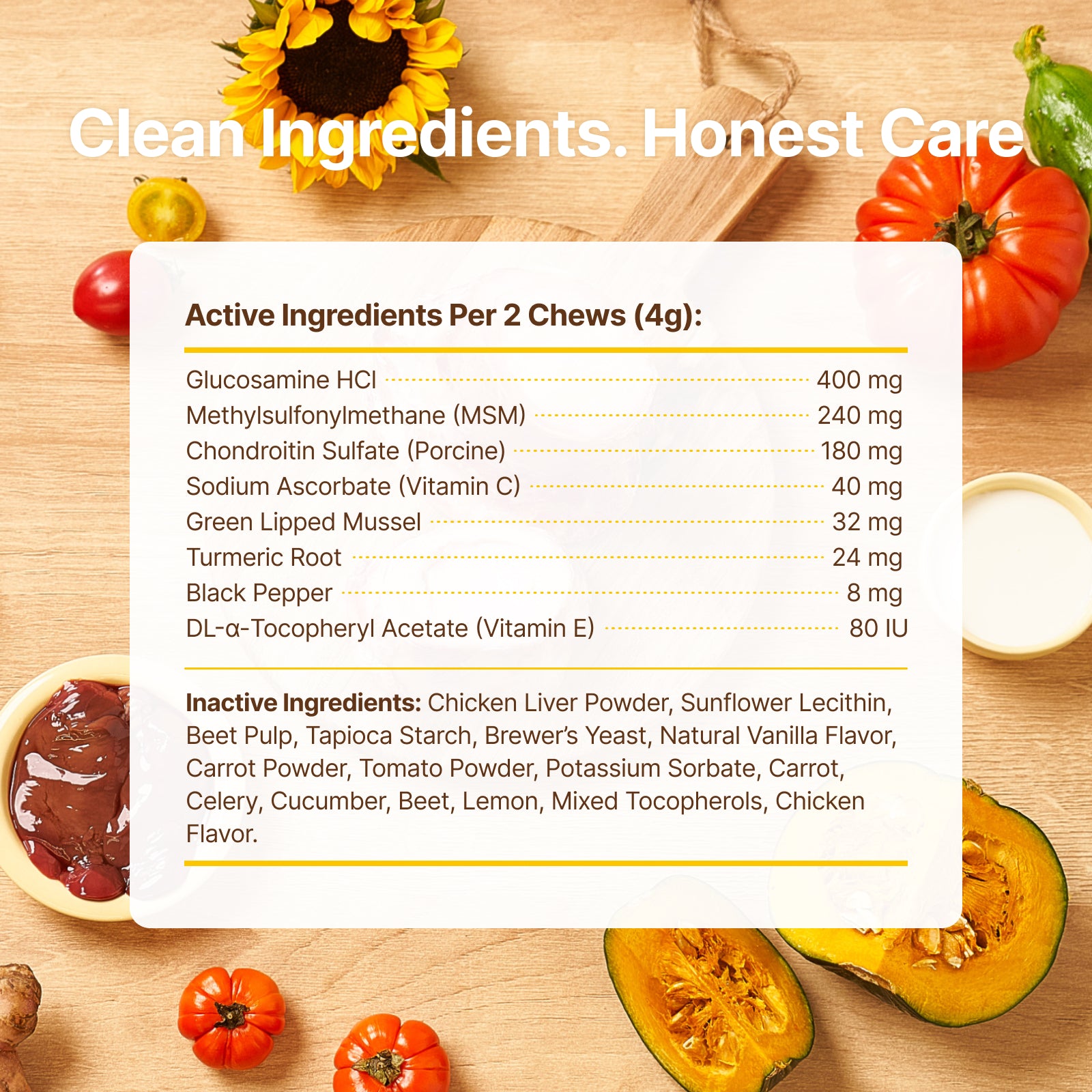 Advanced Hip + Joint Support for Dogs – Chicken Flavor